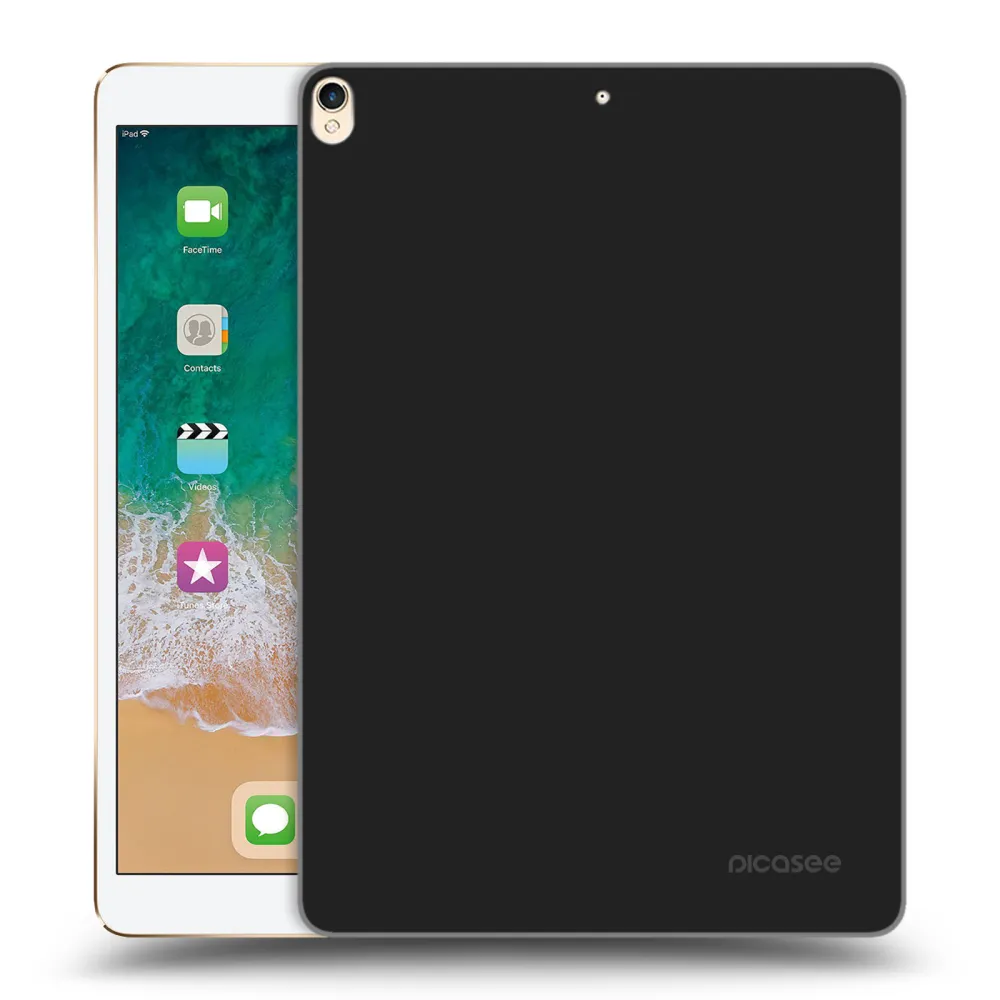 Picasee silikonový černý obal pro Apple iPad Pro 10.5" 2017 (2. gen) - Clear