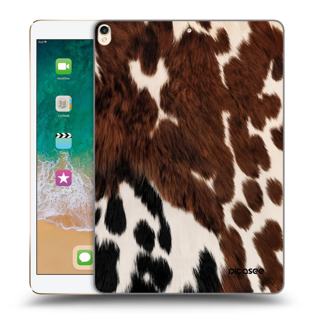 Picasee silikonový průhledný obal pro Apple iPad Pro 10.5" 2017 (2. gen) - Rust