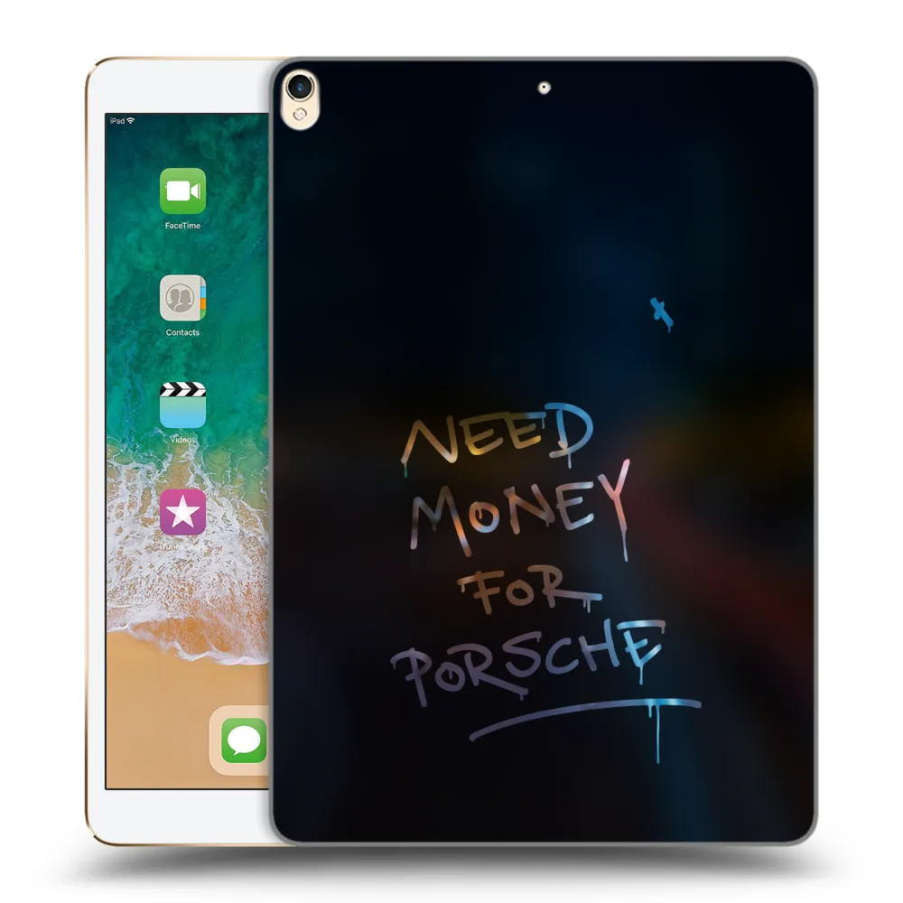 Picasee silikonový průhledný obal pro Apple iPad Pro 10.5" 2017 (2. gen) - Neon Nights