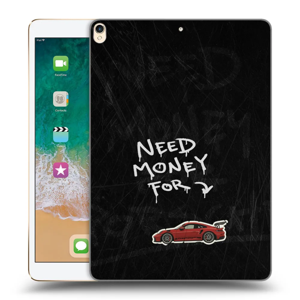 Picasee silikonový průhledný obal pro Apple iPad Pro 10.5" 2017 (2. gen) - Track Mode