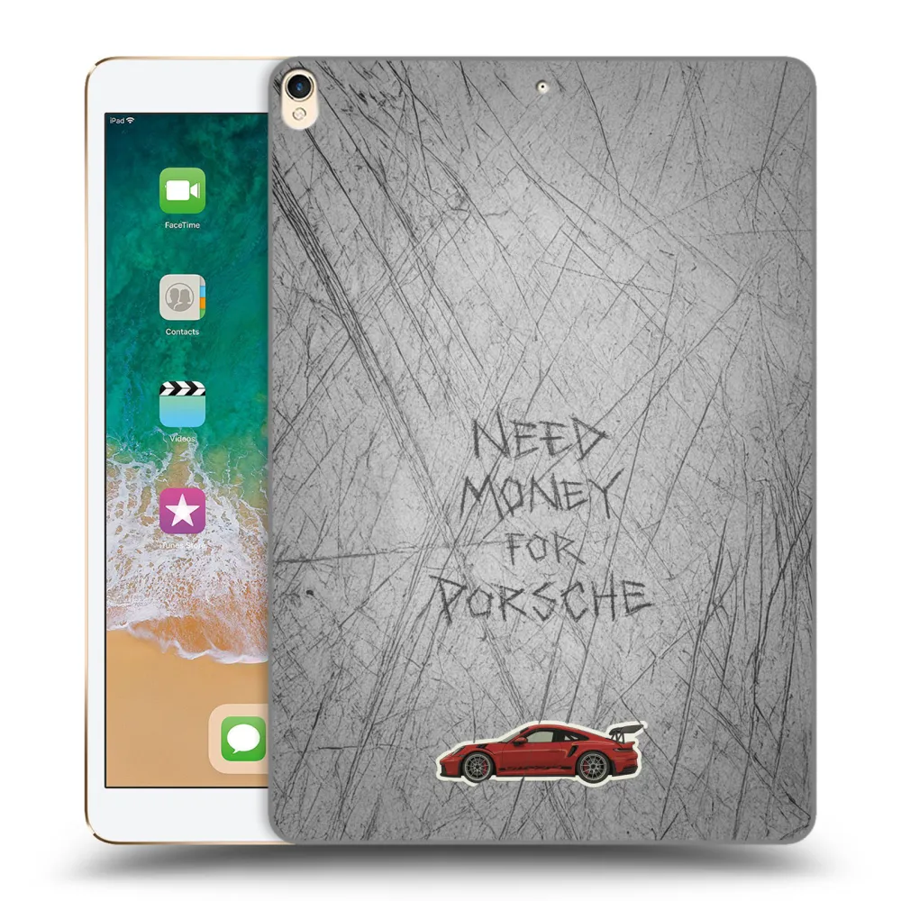 Picasee silikonový průhledný obal pro Apple iPad Pro 10.5" 2017 (2. gen) - Garage Scratch