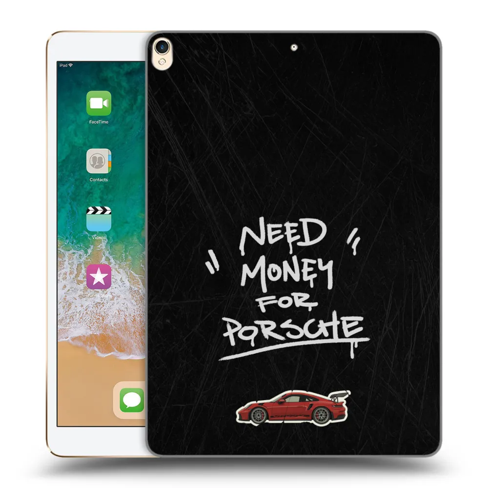 Silikonový průhledný obal pro Apple iPad Pro 10.5" 2017 (2. gen) - Dark Racer
