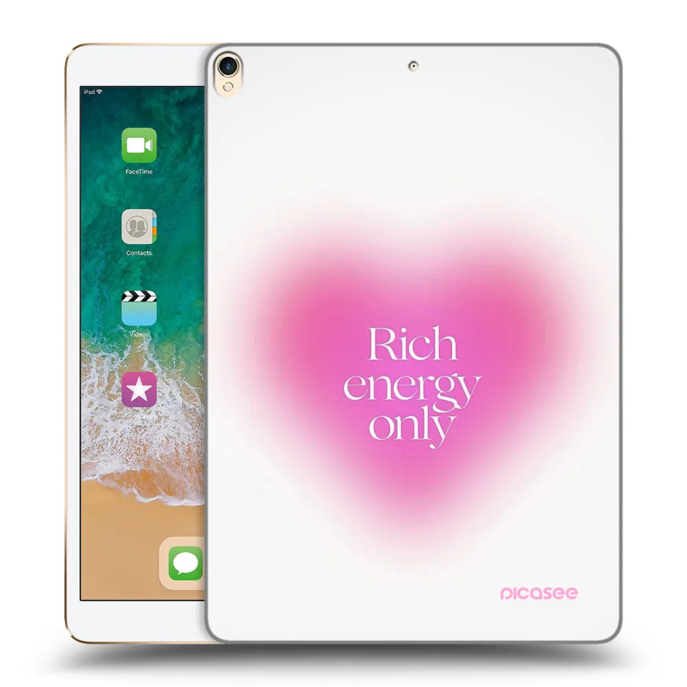Picasee silikonový průhledný obal pro Apple iPad Pro 10.5" 2017 (2. gen) - Rich Energy