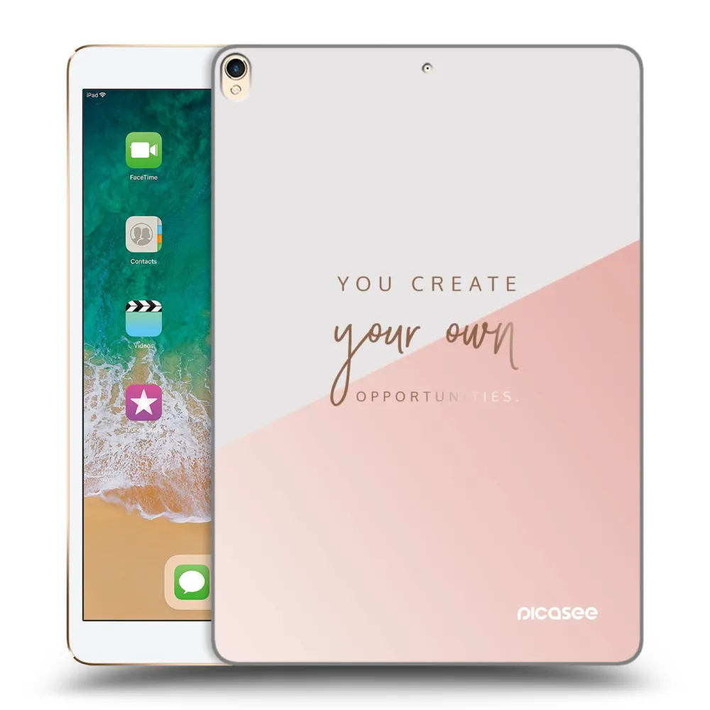 Picasee silikonový průhledný obal pro Apple iPad Pro 10.5" 2017 (2. gen) - Vytvoř si svou vlastní příležitost