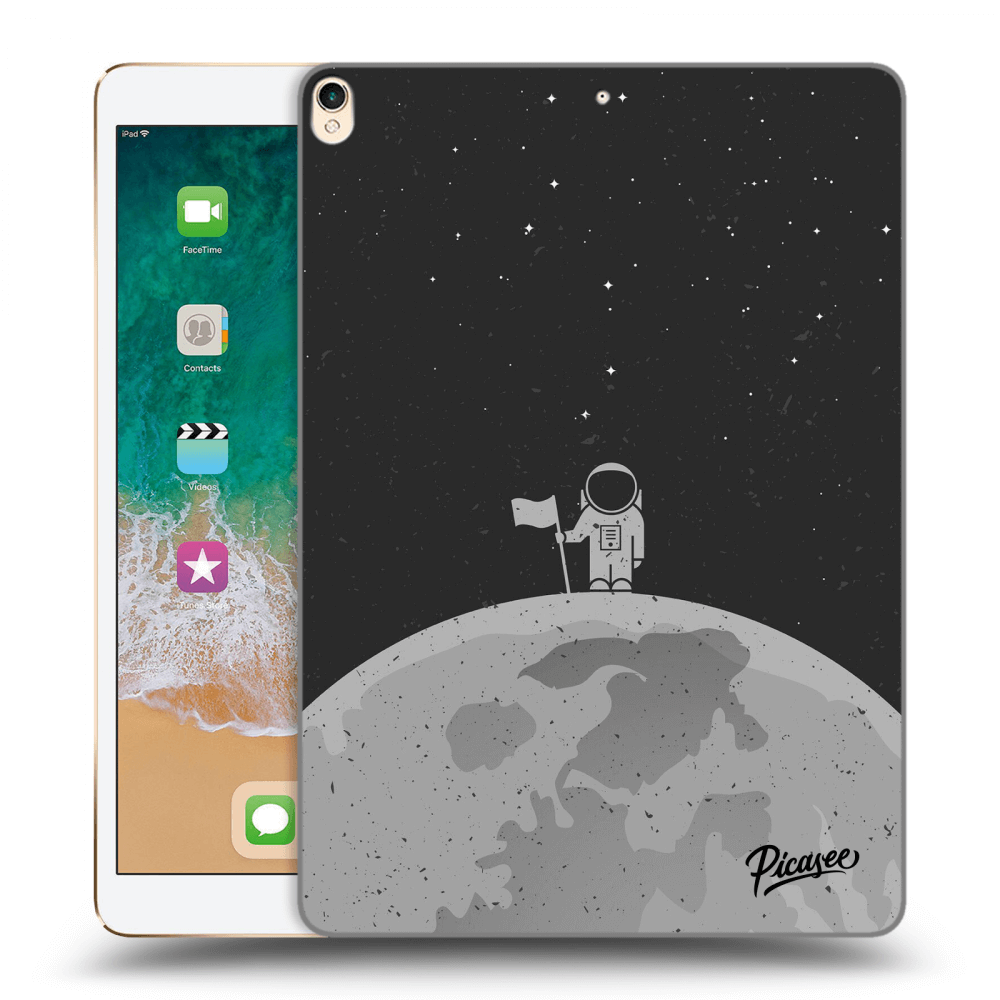 Picasee silikonový průhledný obal pro Apple iPad Pro 10.5" 2017 (2. gen) - Astronaut