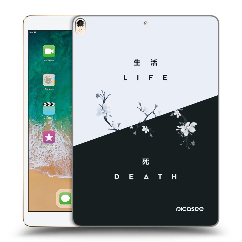 Picasee silikonový průhledný obal pro Apple iPad Pro 10.5" 2017 (2. gen) - Živý - Mrtvý