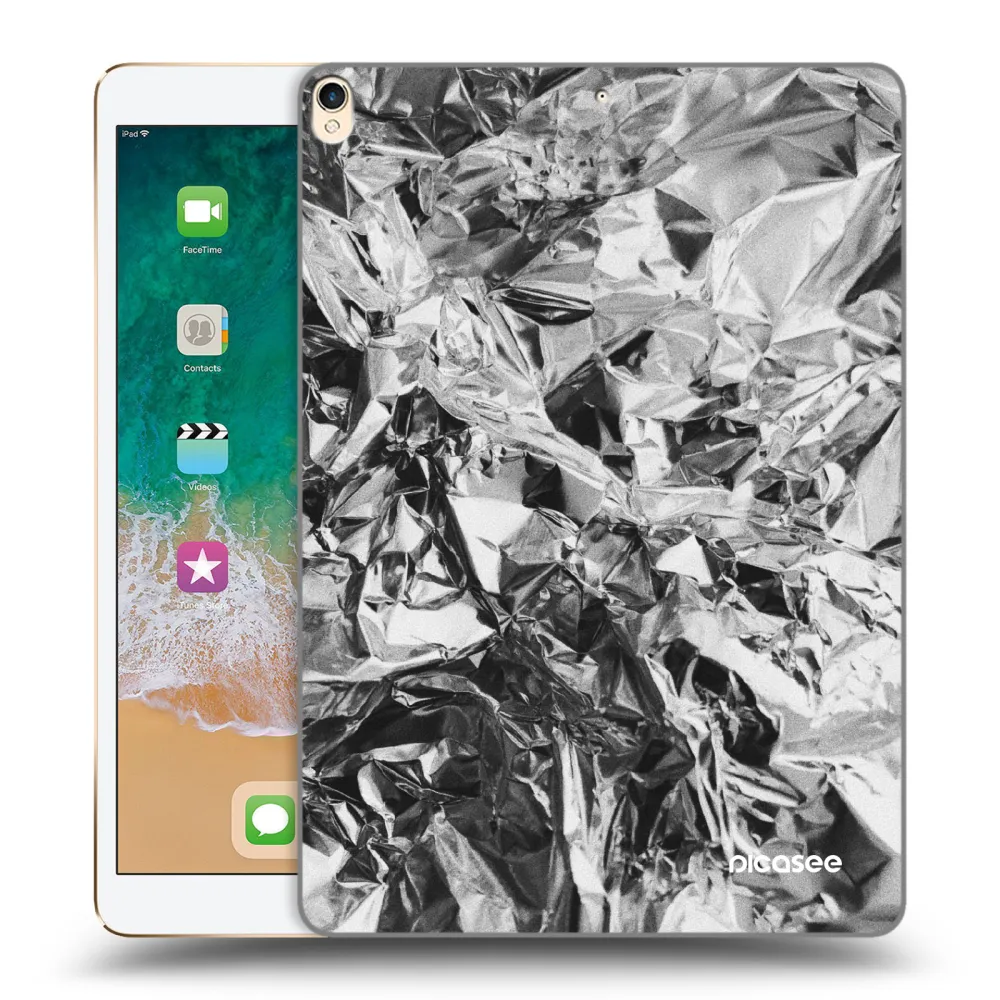 Picasee silikonový průhledný obal pro Apple iPad Pro 10.5" 2017 (2. gen) - Chrome