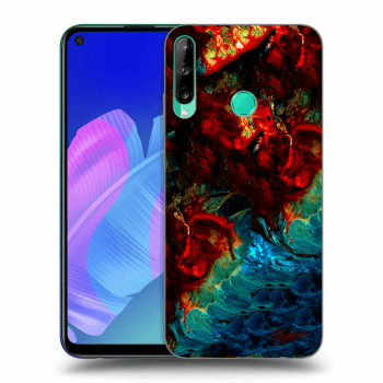 Picasee silikonový průhledný obal pro Huawei P40 Lite E - Universe