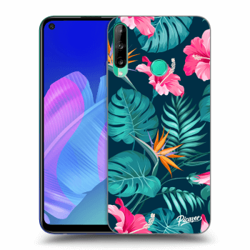 Obal pro Huawei P40 Lite E - Pink Monstera