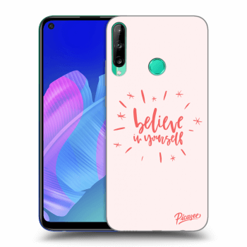 Picasee silikonový průhledný obal pro Huawei P40 Lite E - Believe in yourself