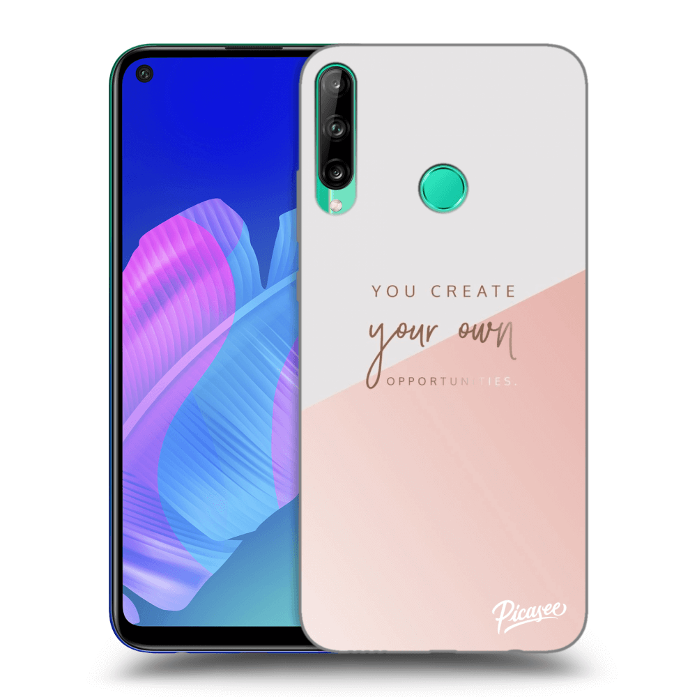Picasee silikonový černý obal pro Huawei P40 Lite E - You create your own opportunities