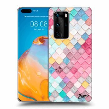 Obal pro Huawei P40 Pro - Colorful roof