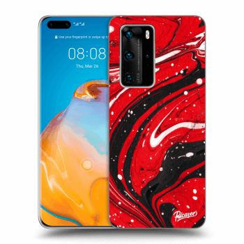 Obal pro Huawei P40 Pro - Red black