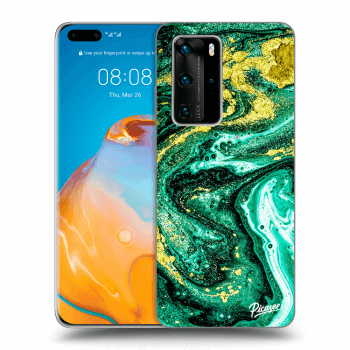 Obal pro Huawei P40 Pro - Green Gold