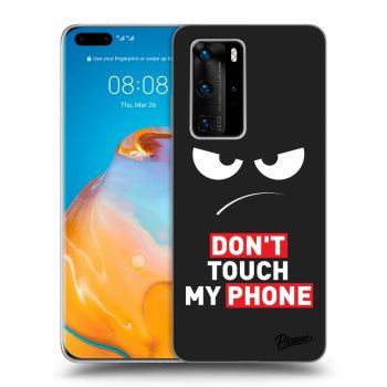 Obal pro Huawei P40 Pro - Angry Eyes - Transparent