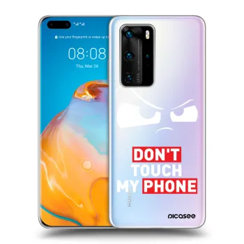 Obal pro Huawei P40 Pro - Cloudy Eye - Transparent