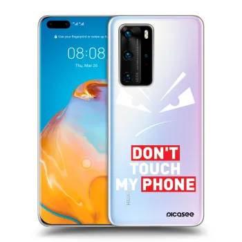 Obal pro Huawei P40 Pro - Evil Eye - Transparent