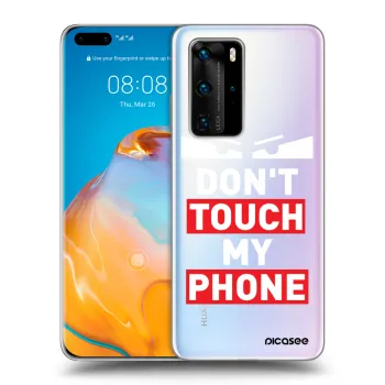 Obal pro Huawei P40 Pro - Shadow Eye - Transparent