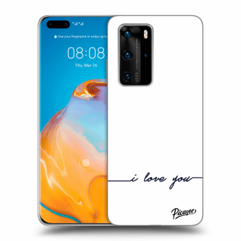 Obal pro Huawei P40 Pro - I love you