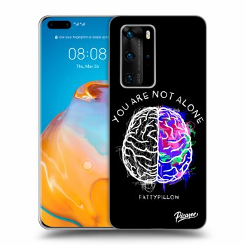 Obal pro Huawei P40 Pro - Brain - White