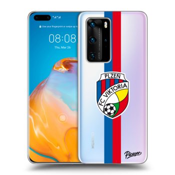 Picasee silikonový průhledný obal pro Huawei P40 Pro - FC Viktoria Plzeň H