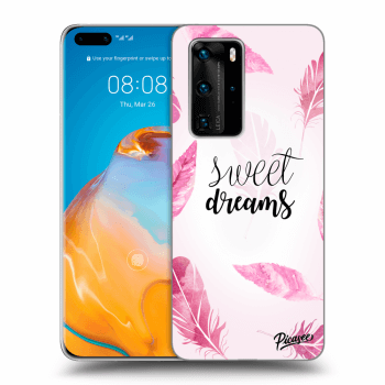 Picasee silikonový průhledný obal pro Huawei P40 Pro - Sweet dreams