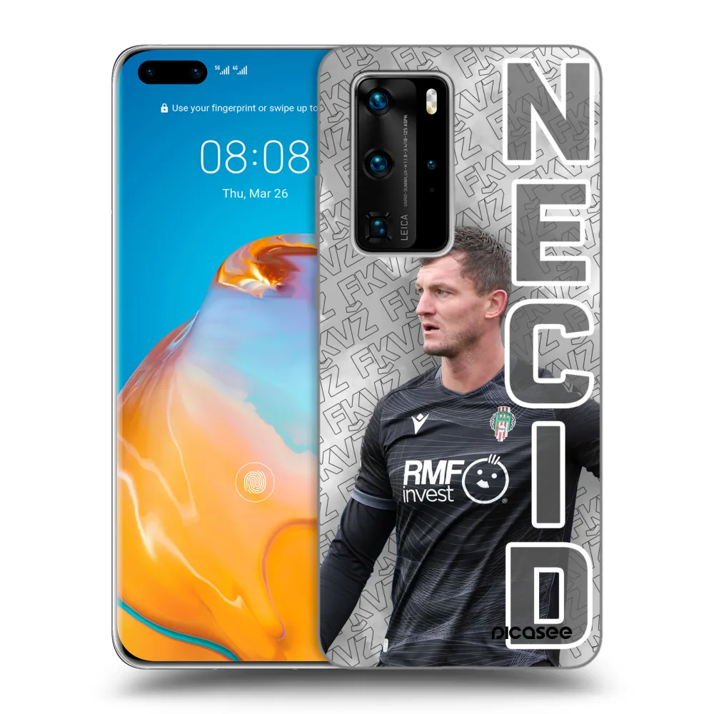 Picasee silikonový černý obal pro Huawei P40 Pro - FK Viktoria Žižkov E