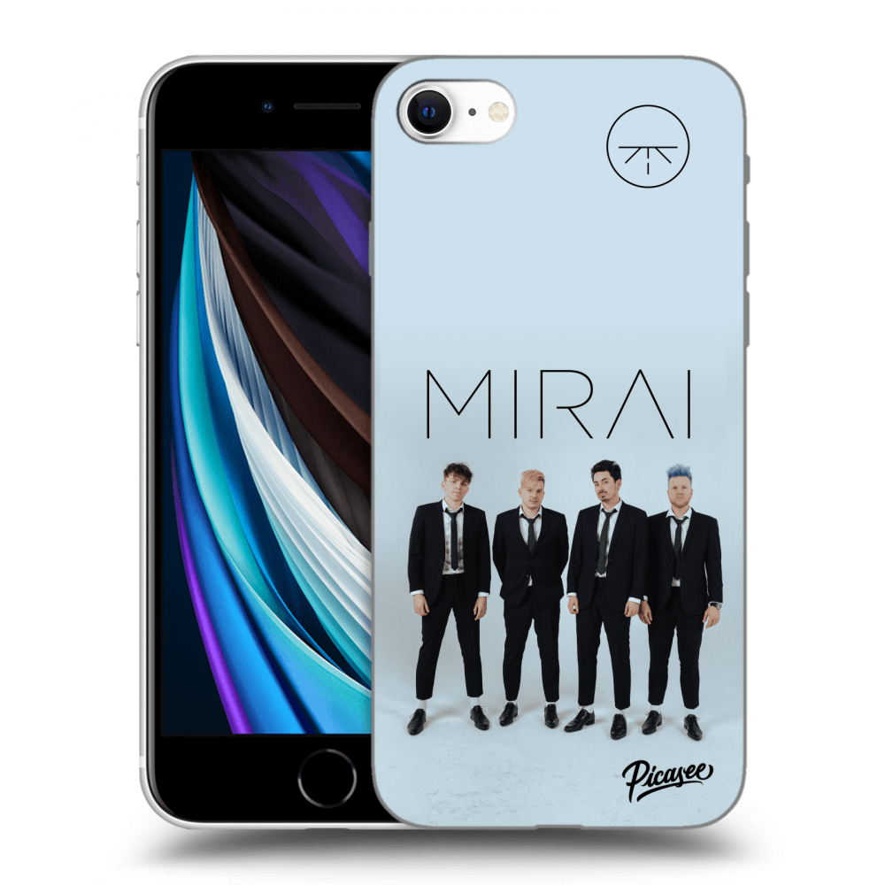 Picasee silikonový černý obal pro Apple iPhone SE 2020 - Mirai - Gentleman 2