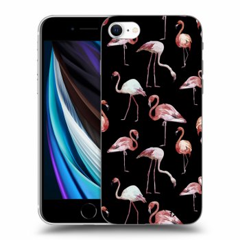 Picasee ULTIMATE CASE pro Apple iPhone SE 2020 - Flamingos