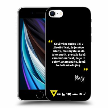 Obal pro Apple iPhone SE 2020 - Kazma - MĚLI BYSTE SE DO TOHO PUSTIT