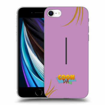 Picasee silikonový černý obal pro Apple iPhone SE 2020 - COONDA růžovka