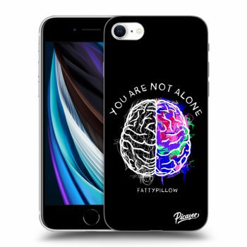 Obal pro Apple iPhone SE 2020 - Brain - White