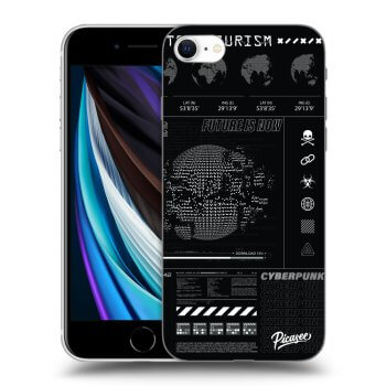 Picasee silikonový černý obal pro Apple iPhone SE 2020 - FUTURE
