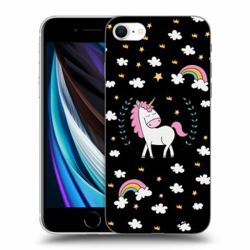 Obal pro Apple iPhone SE 2020 - Unicorn star heaven