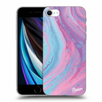 Obal pro Apple iPhone SE 2020 - Pink liquid