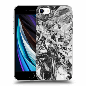 Picasee silikonový černý obal pro Apple iPhone SE 2020 - Chrome