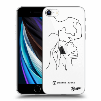 Picasee silikonový průhledný obal pro Apple iPhone SE 2020 - Forehead kiss
