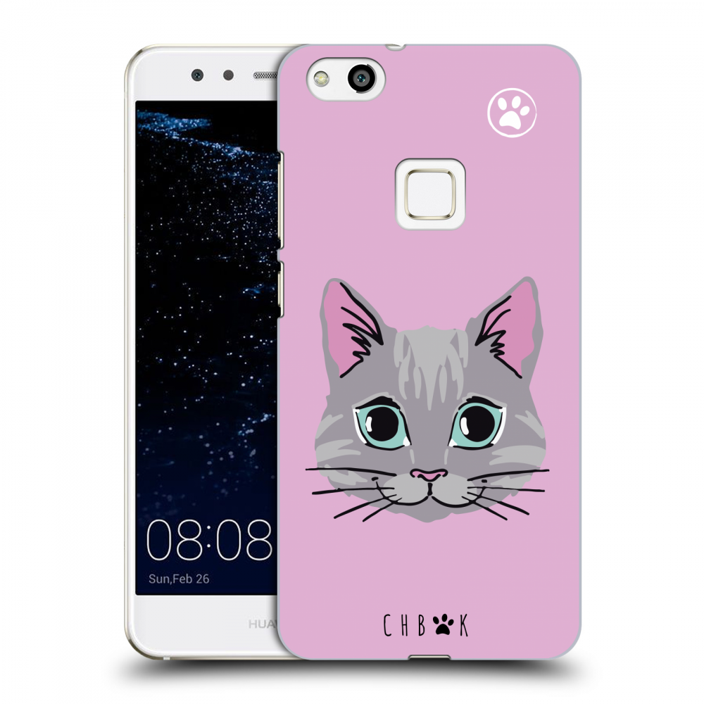 Picasee silikonový průhledný obal pro Huawei P10 Lite - Chybí mi kočky - Růžová