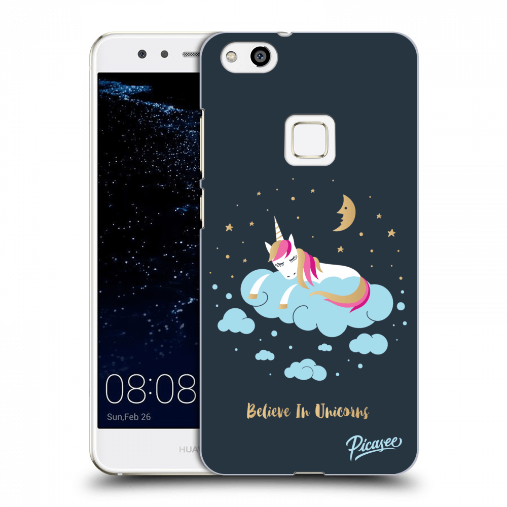 Picasee silikonový průhledný obal pro Huawei P10 Lite - Believe In Unicorns