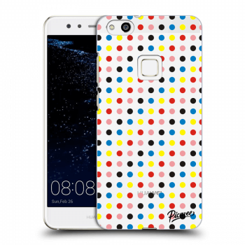 Picasee silikonový průhledný obal pro Huawei P10 Lite - Colorful dots