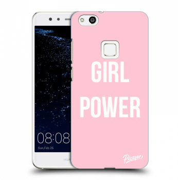 Picasee silikonový průhledný obal pro Huawei P10 Lite - Girl power