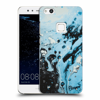 Picasee silikonový průhledný obal pro Huawei P10 Lite - Organic blue