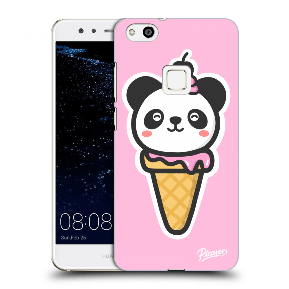 Picasee silikonový průhledný obal pro Huawei P10 Lite - Ice Cream Panda