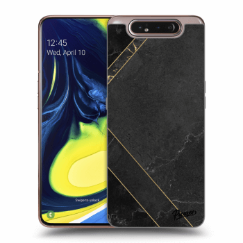 Obal pro Samsung Galaxy A80 A805F - Black tile