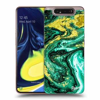 Obal pro Samsung Galaxy A80 A805F - Green Gold