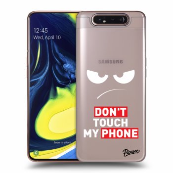 Obal pro Samsung Galaxy A80 A805F - Angry Eyes - Transparent