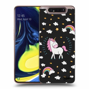Obal pro Samsung Galaxy A80 A805F - Unicorn star heaven