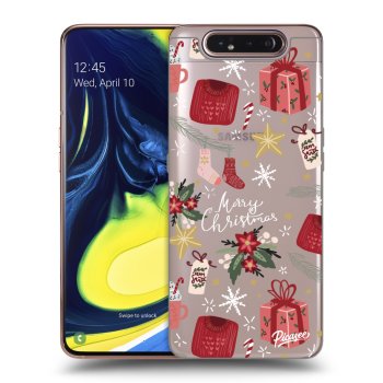 Obal pro Samsung Galaxy A80 A805F - Christmas