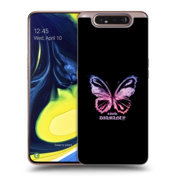 Obal pro Samsung Galaxy A80 A805F - Diamanty Purple