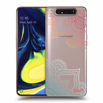 Obal pro Samsung Galaxy A80 A805F - Flowers pattern